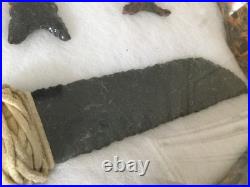 Native American Flintnapped Collection Shadow Box