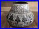 Native American Hand Etched Pottery Signed by Dewayne & Eskeets