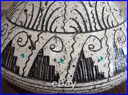 Native American Hand Etched Pottery Signed by Dewayne & Eskeets