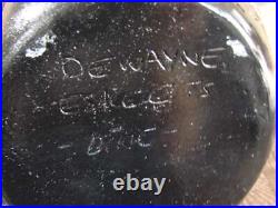 Native American Hand Etched Pottery Signed by Dewayne & Eskeets