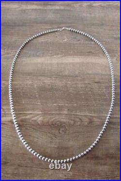 Native American Hand Strung Desert Pearl 30 Necklace! I. John