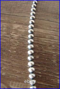 Native American Hand Strung Desert Pearl 30 Necklace! I. John