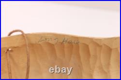 Native American Handcrafted Wood Face Mask Cherokee Signed NATIVE AMERICAN