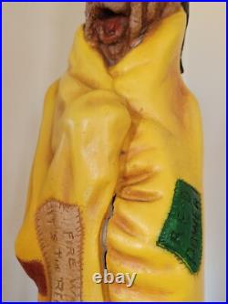 Native American Indian 30½ Statue Universal Statuary Corp Vntg Rare 1973