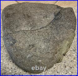 Native American Indian Artifact 22lb Grinding Stone BELL Pestle 2.75