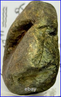 Native American Indian Authentic Artifact Stone Carved Effigy, 1 lb 13 oz. VA Native American Indian Authentic Artifact Stone Carved Effigy, 1 lb 13 oz. VA