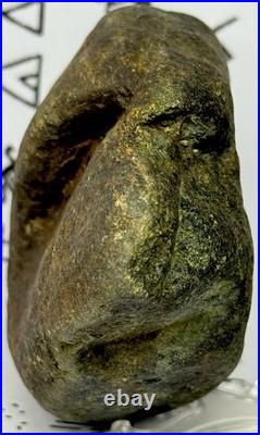 Native American Indian Authentic Artifact Stone Carved Effigy, 1 lb 13 oz. VA Native American Indian Authentic Artifact Stone Carved Effigy, 1 lb 13 oz. VA