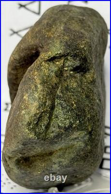 Native American Indian Authentic Artifact Stone Carved Effigy, 1 lb 13 oz. VA Native American Indian Authentic Artifact Stone Carved Effigy, 1 lb 13 oz. VA