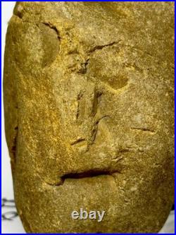 Native American Indian Authentic Artifact Stone Carved Effigy, 1 lb 8 oz. VA