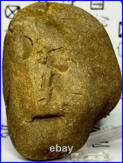 Native American Indian Authentic Artifact Stone Carved Effigy, 1 lb 8 oz. VA