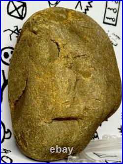 Native American Indian Authentic Artifact Stone Carved Effigy, 1 lb 8 oz. VA