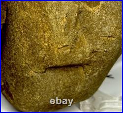 Native American Indian Authentic Artifact Stone Carved Effigy, 1 lb 8 oz. VA