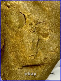 Native American Indian Authentic Artifact Stone Carved Effigy, 1 lb 8 oz. VA