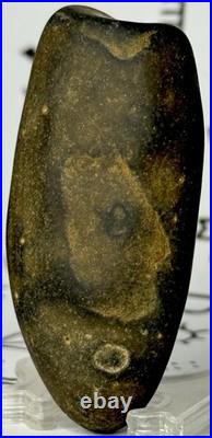 Native American Indian Authentic Artifact Stone Carved Effigy, 2.1 oz. VA