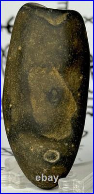 Native American Indian Authentic Artifact Stone Carved Effigy, 2.1 oz. VA