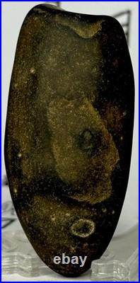 Native American Indian Authentic Artifact Stone Carved Effigy, 2.1 oz. VA