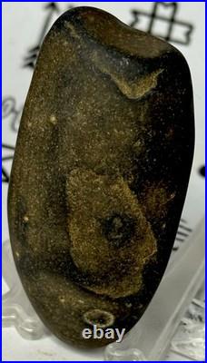 Native American Indian Authentic Artifact Stone Carved Effigy, 2.1 oz. VA