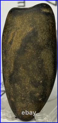 Native American Indian Authentic Artifact Stone Carved Effigy, 2.1 oz. VA