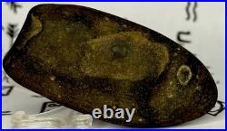 Native American Indian Authentic Artifact Stone Carved Effigy, 2.1 oz. VA
