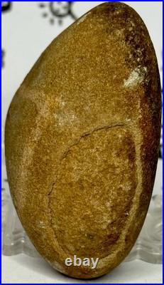 Native American Indian Authentic Artifact Stone Carved Effigy, 2.4 oz. VA