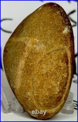 Native American Indian Authentic Artifact Stone Carved Effigy, 2.4 oz. VA