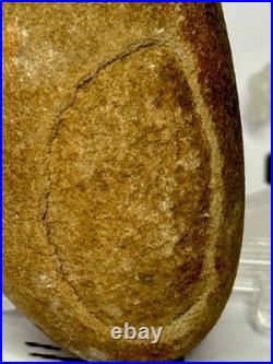 Native American Indian Authentic Artifact Stone Carved Effigy, 2.4 oz. VA