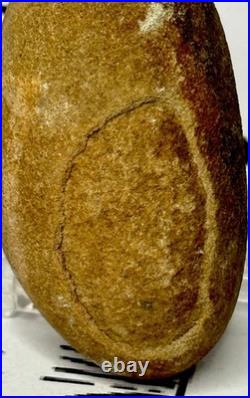 Native American Indian Authentic Artifact Stone Carved Effigy, 2.4 oz. VA