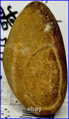 Native American Indian Authentic Artifact Stone Carved Effigy, 2.4 oz. VA