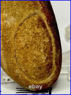 Native American Indian Authentic Artifact Stone Carved Effigy, 2.4 oz. VA