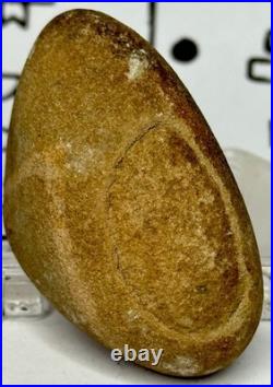 Native American Indian Authentic Artifact Stone Carved Effigy, 2.4 oz. VA