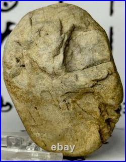 Native American Indian Authentic Artifact Stone Carved Effigy, 2.9 oz. VA Native American Indian Authentic Artifact Stone Carved Effigy, 2.9 oz. VA