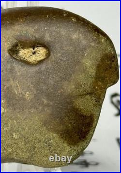 Native American Indian Authentic Artifact Stone Carved Effigy, 3.9 oz. VA Native American Indian Authentic Artifact Stone Carved Effigy, 3.9 oz. VA