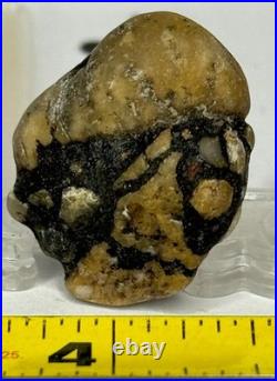Native American Indian Authentic Artifact Stone Carved Effigy. 4 oz. VA