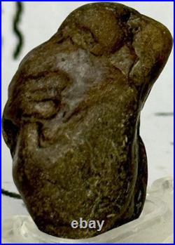Native American Indian Authentic Artifact Stone Carved Effigy. 5 oz. VA