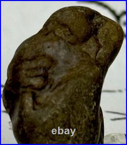 Native American Indian Authentic Artifact Stone Carved Effigy. 5 oz. VA