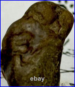 Native American Indian Authentic Artifact Stone Carved Effigy. 5 oz. VA