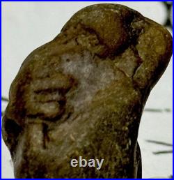 Native American Indian Authentic Artifact Stone Carved Effigy. 5 oz. VA