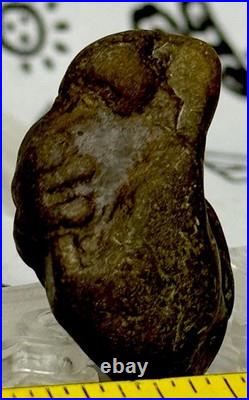 Native American Indian Authentic Artifact Stone Carved Effigy. 5 oz. VA