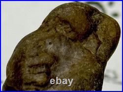 Native American Indian Authentic Artifact Stone Carved Effigy. 5 oz. VA