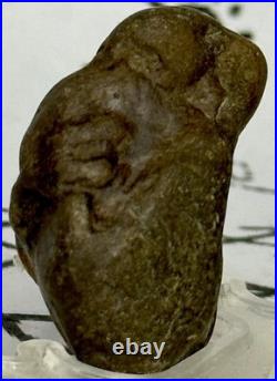 Native American Indian Authentic Artifact Stone Carved Effigy. 5 oz. VA