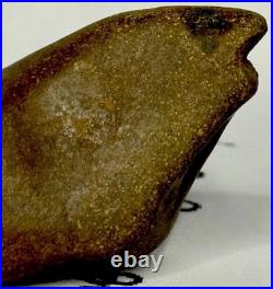 Native American Indian Authentic Artifact Stone Effigy Carved, 1.7 oz. VA