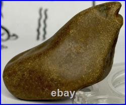 Native American Indian Authentic Artifact Stone Effigy Carved, 1.7 oz. VA