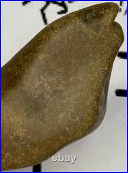 Native American Indian Authentic Artifact Stone Effigy Carved, 1.7 oz. VA