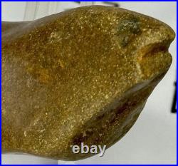 Native American Indian Authentic Artifact Stone Effigy Carved, 1.7 oz. VA