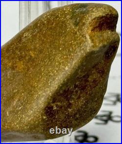Native American Indian Authentic Artifact Stone Effigy Carved, 1.7 oz. VA