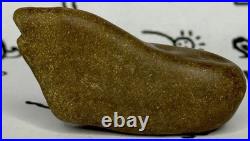 Native American Indian Authentic Artifact Stone Effigy Carved, 1.7 oz. VA
