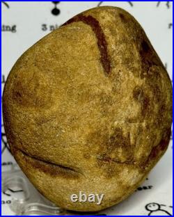 Native American Indian Authentic Artifact Stone Effigy Carved, 1 lb 10 oz. VA