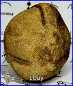 Native American Indian Authentic Artifact Stone Effigy Carved, 1 lb 10 oz. VA