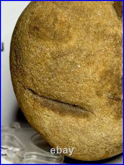 Native American Indian Authentic Artifact Stone Effigy Carved, 1 lb 10 oz. VA
