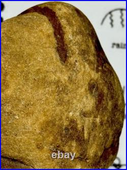 Native American Indian Authentic Artifact Stone Effigy Carved, 1 lb 10 oz. VA